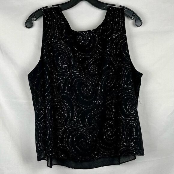 Dana Kay Black Swirl Jacket Tank Set 20WP - Picture 7 of 16